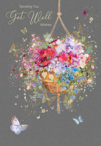 Picture of SENDING YOU GET WELL WISHES CARD